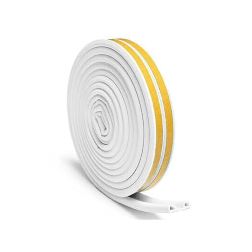 6M Gummidichtung Dichtungsstreifen Schaumstoff Klebeband Tür Fenster Zugluftstopper-1pcs_a-6M von GHFNJYH