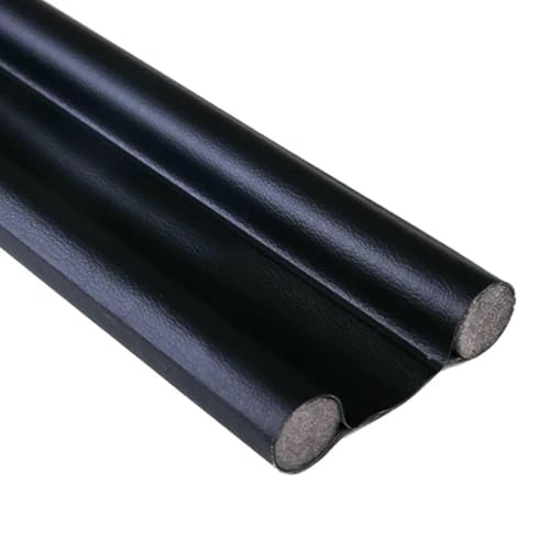 96 cm Winddichte Dichtungsstreifen Zugluftstopper Stopper Türunterschutz Doppelschutz Türstopper Staubdichte Blocker Versiegelungen-Schwarz von GHFNJYH