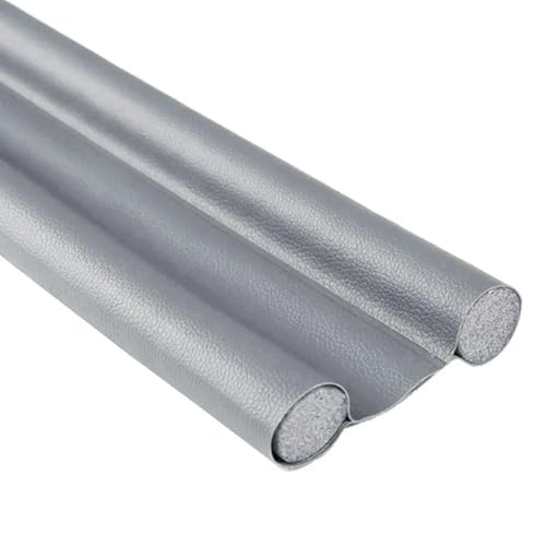 96 cm Winddichte Dichtungsstreifen Zugluftstopper Stopper Türunterschutz Doppelschutz Türstopper Staubdichter Blocker Versiegelungen-Grau von GHFNJYH