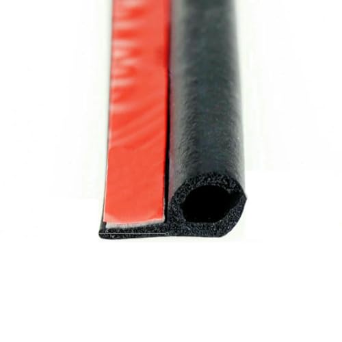 Auto-Gummidichtung, schalldicht, E/P/D/M, Autotür-Dichtungsstreifen – großer Schallschutzstreifen Typ DZP 9 für Fahrzeugtüren, Typ 9, 2 Meter von GHFNJYH