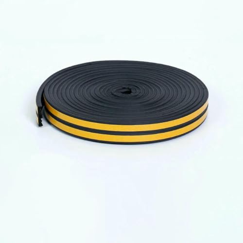 D/I/P/E selbstklebender Tür- und Fensterdichtungsstreifen Glasfenster Antikollisionsgummistreifen Schaumstoff-Schalldämmstreifen-Schwarz Typ E-5M D/I/P/E selbstklebender Tür- und Fensterdichtungsstreifen Glasfenster Antikollisionsgummistreifen Schaumstoff-Schalldämmstreifen-Schwarz Typ E-5M von GHFNJYH