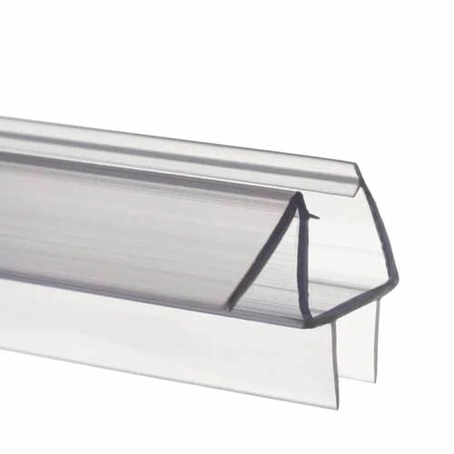 Dichtungsstreifen für Badewannen-Duschabtrennung, Wasserleitblech, 4 bis 12 mm, Dichtungsspalt, Fenstertür, Dichtungsstreifen, Glastür, Dichtungsstreifen, Hardware-C-12 mm Dichtungsstreifen für Badewannen-Duschabtrennung, Wasserleitblech, 4 bis 12 mm, Dichtungsspalt, Fenstertür, Dichtungsstreifen, Glastür, Dichtungsstreifen, Hardware-C-12 mm von GHFNJYH