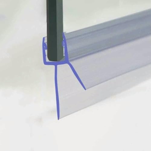 Dichtungsstreifen für Badewannen-Duschabtrennungen, Wasserleitblech, 4 bis 23,0 mm Dichtungsspalt, Dichtungsstreifen für Fenster und Türen, Dichtungsstreifen für Glastüren, Hardware – 18 mm Spalt – von GHFNJYH