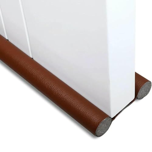 Farben Türbodendichtungsstreifen Schalldichte Isolierung Wind unter der Tür Zugluftstopper Blocker Wetterstreifen für Innen und Außen-B braun von GHFNJYH