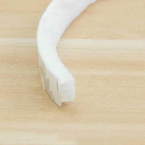 Fensterdichtungsstreifen Aluminiumlegierung Türen und Fenster Wollstreifen Glasspalt Türboden Rückseite Kleber Windabweiser Streifen Insektenband-Weiß 9x5-5m Fensterdichtungsstreifen Aluminiumlegierung Türen und Fenster Wollstreifen Glasspalt Türboden Rückseite Kleber Windabweiser Streifen Insektenband-Weiß 9x5-5m von GHFNJYH