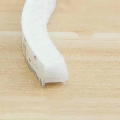 Fensterdichtungsstreifen Aluminiumlegierung Türen und Fenster Wollstreifen Glasspalt Türboden Rückseite Kleber Windabweiser Streifen Insektenband-Weiß 9x9-5m Fensterdichtungsstreifen Aluminiumlegierung Türen und Fenster Wollstreifen Glasspalt Türboden Rückseite Kleber Windabweiser Streifen Insektenband-Weiß 9x9-5m von GHFNJYH