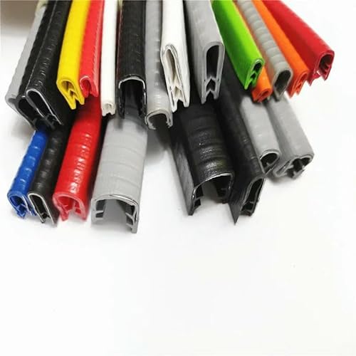 Länge 5 m, Klemmdicke 0,3–25 mm, U-förmiger Gummidichtungsstreifen, Kantenschutz aus Gummi, Metallplattenkanten-Gummistreifen, Farbe: Weiß, U-SU06, Klemme 2,5–5 mm, Länge 5 m Länge 5 m, Klemmdicke 0,3–25 mm, U-förmiger Gummidichtungsstreifen, Kantenschutz aus Gummi, Metallplattenkanten-Gummistreifen, Farbe: Weiß, U-SU06, Klemme 2,5–5 mm, Länge 5 m von GHFNJYH