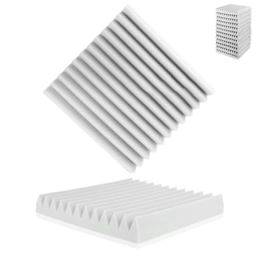 Schallschutzstudio, 12er-Pack, KTV-Schallabsorbierende Schaumstoffplatten, Schwammpolster, Hausisolationswand, schalldichter Schaumstoff, Heimdekoration – SJC12 – Schallschutzstudio, 12er-Pack, KTV-Schallabsorbierende Schaumstoffplatten, Schwammpolster, Hausisolationswand, schalldichter Schaumstoff, Heimdekoration – SJC12 – von GHFNJYH