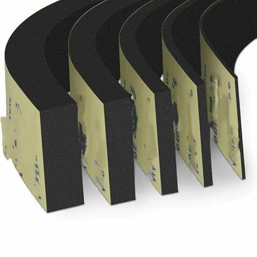 Selbstklebender Dichtungsstreifen aus Gummischwamm, einseitig klebend, EVA-Schaum, Antikollisionsdichtung, Breite 10–50 mm, Dicke 1–5 mm, 2 m x 20 mm x 10 mm, Weiß Selbstklebender Dichtungsstreifen aus Gummischwamm, einseitig klebend, EVA-Schaum, Antikollisionsdichtung, Breite 10–50 mm, Dicke 1–5 mm, 2 m x 20 mm x 10 mm, Weiß von GHFNJYH