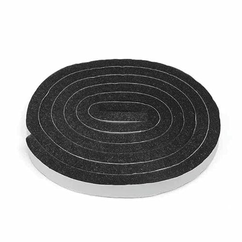 Selbstklebender Schwamm-Dichtungsstreifen, Fenstertür, Antikollisions-Dichtungsstreifen, winddicht, schalldicht, Türspalt-Dichtungsschaumbänder, Breite 1,5 cm, 5 Rollen (10 m) von GHFNJYH
