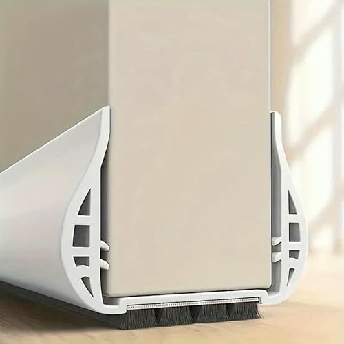 Stück selbstklebender Türbodendichtungsstreifen Schlafzimmer PVC Zugluftstopper Schallschutz Zugluftstopper Home Türdichtung-Weiß von GHFNJYH