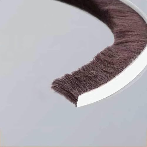 Verbesserter selbstklebender Wollstreifen Tür- und Fensterdichtungsstreifen 7 * 6/7 * 8/7 * 12/9 * 5/9 * 9/9 * 15/9 * 23,0 mm Weiß Braun Grau-Braun 9X23-20M Verbesserter selbstklebender Wollstreifen Tür- und Fensterdichtungsstreifen 7 * 6/7 * 8/7 * 12/9 * 5/9 * 9/9 * 15/9 * 23,0 mm Weiß Braun Grau-Braun 9X23-20M von GHFNJYH
