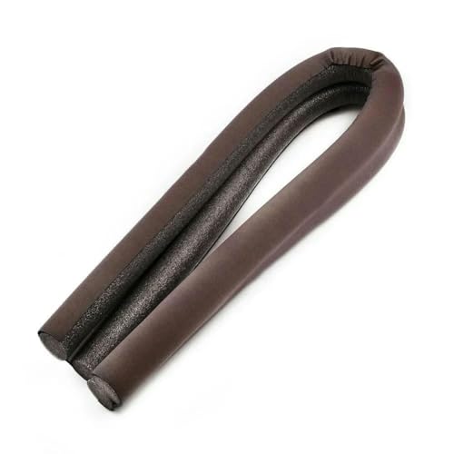 Wasserdichter Dichtungsstreifen Zugluftstopper Türunterschutz Doppeltür-Zugluftstopper Energiesparender Türstopper-braun 95x10cm von GHFNJYH