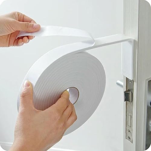 Weicher, 5 m langer, selbstklebender Fensterdichtungsstreifen, Geräuschdämmung für Autotüren, EVA-Staubdichtband, Fensterzubehör, Grau, 30 mm von GHFNJYH