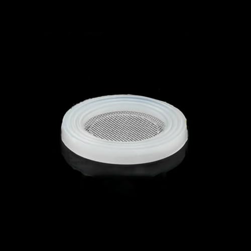 Weiß Schwarz 1/2" 3/4" 1" Gummiring Silikon P/T/F/E Flachdichtung für Duschdüse Schlauchrohr Balgrohr Unterlegscheibe Ring-6 Punkte (10 Stück)_a von GHFNJYH
