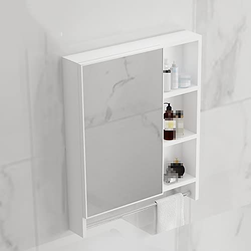 GHHDPDMJ Moderner Badezimmerspiegelschrank mit Metallscharnieren. Wandmontierter Waschtischschrank mit Schminktischspiegel. Verschiedene Größen und Farben erhältlich von GHHDPDMJ