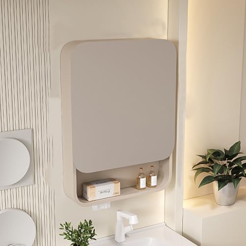 GHHDPDMJ Rechteckiger Badezimmerspiegelschrank, Badezimmer-Wandschrank aus Aluminiumlegierung, geräuschloses Scharnier, eintüriger Badezimmer-Wandschrank mit multifunktionalem Stauraum und Stauraum d GHHDPDMJ Rechteckiger Badezimmerspiegelschrank, Badezimmer-Wandschrank aus Aluminiumlegierung, geräuschloses Scharnier, eintüriger Badezimmer-Wandschrank mit multifunktionalem Stauraum und Stauraum d von GHHDPDMJ