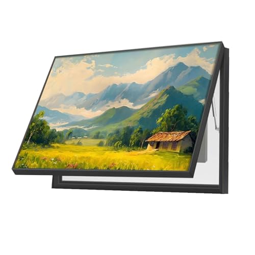 Bemalung Elektrischer Schaltkästen Universal Dekorative Zählerkastenabdeckung Lackierung Versteckter Schalttafeln Speisesaal(F,70x50cm) von GHHQQZ