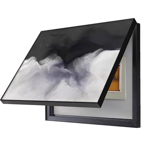 Dekorative Schaltkastenabdeckungen Einfache Installation Elektrizitätskasten Abdeckung Malerei Maskierung Verteilerkästen Eingangshallen(C,50x40cm) von GHHQQZ