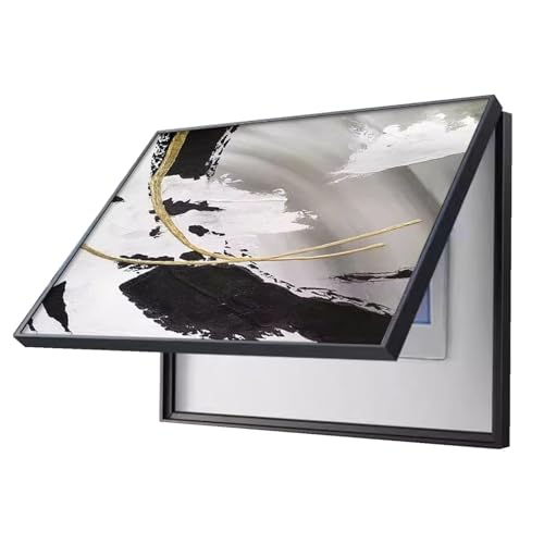 Dekorative Schaltkastenabdeckungen Einfache Installation Elektrizitätskasten Abdeckung Malerei Maskierung Verteilerkästen Eingangshallen(G,60x40cm) von GHHQQZ