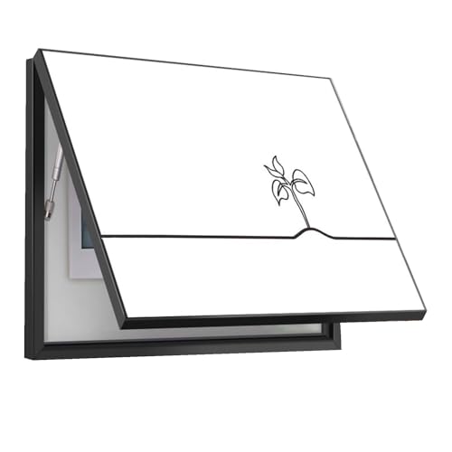 Elektrizitäts Zählerbox Dekorative Malerei Einfach Zählerkasten Abdeckung Bemalung Elektrischer Schaltkästen Wohnzimmer(C,45x35cm) von GHHQQZ