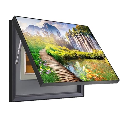 Elektrizitätszählerkasten Dekorative Malerei Hydraulisch Abdeckung für Stromzähler Versteckter Zählerkasten Malerei Küche(C,60x70cm) von GHHQQZ