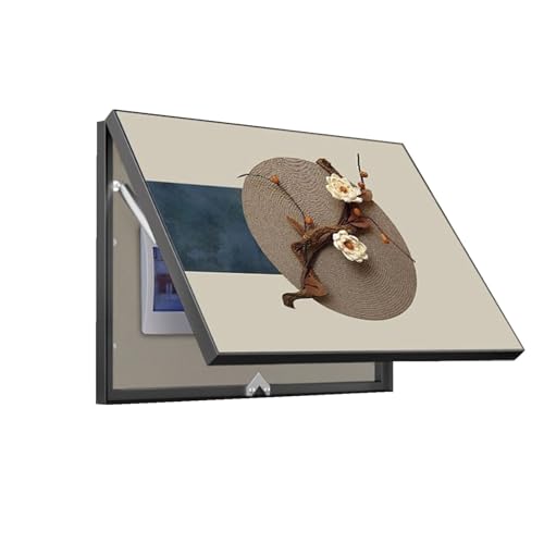 Elektrizitätszählerkasten Dekorative Malerei Zählerkasten Abdeckung Mit Hydraulischem Hebel Electric Meter Box Cover Speisesaal(A,60x80cm) von GHHQQZ