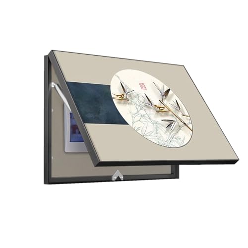 Elektrizitätszählerkasten Dekorative Malerei Zählerkasten Abdeckung Mit Hydraulischem Hebel Electric Meter Box Cover Speisesaal(C,50x60cm) von GHHQQZ