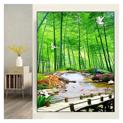 GHHQQZ Versteckte Unterbrecher-Abdeckung Kreativ Dekoratives Abnehmbar Modern Verteilerkastens Gemälde Versteckter Zählerkasten Zählerkastenabdeckung(A,30x40cm) von GHHQQZ