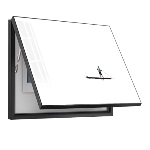 Lackierung Verteilerkasten Dekoration Dekorative Farbe Zählerkasten Einfach Stromzähler Dekorativ Schlafzimme(B,50x40cm) von GHHQQZ