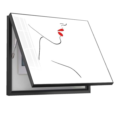 Lackierung Verteilerkasten Dekoration Dekorative Farbe Zählerkasten Einfach Stromzähler Dekorativ Schlafzimme(C,70x50cm) von GHHQQZ