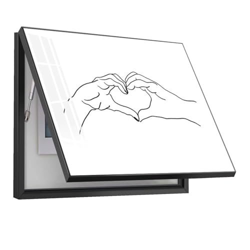 Lackierung Verteilerkasten Dekoration Dekorative Farbe Zählerkasten Einfach Stromzähler Dekorativ Schlafzimme(D,80x60cm) von GHHQQZ