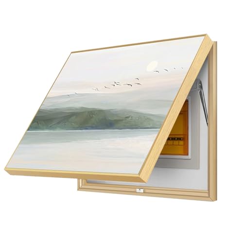 Maskieren von Schalterdosenlackierungen Keine Stanzung Erforderlich Dekorative Abdeckung Bemalung Elektrischer Schaltkästen Wohnbereich(B,60x50cm) von GHHQQZ