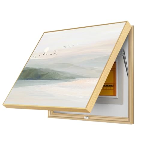 Maskieren von Schalterdosenlackierungen Keine Stanzung Erforderlich Dekorative Abdeckung Bemalung Elektrischer Schaltkästen Wohnbereich(C,55x45cm) von GHHQQZ