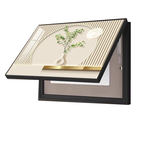 Schutzabdeckung für Schalttafeln Nach Oben Geöffnet Elektrizitätskasten Abdeckung Malerei Zählerkasten Dekorative Malerei Wohnbereich(B,50x40cm) von GHHQQZ