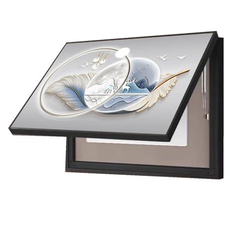 Schutzabdeckung für Schalttafeln Nach Oben Geöffnet Elektrizitätskasten Abdeckung Malerei Zählerkasten Dekorative Malerei Wohnbereich(D,70x50cm) von GHHQQZ
