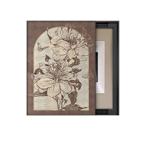 Schutzgehäuse für Leistungsschaltertafeln Push Pull Abdeckung für Stromzähler Maskierung Verteilerkästen Schlafzimmer(D,50x60cm) von GHHQQZ