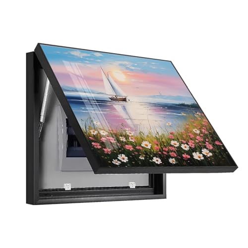 Schutzschaltertafel Aufklappen Elektrizitätskasten Abdeckung Malerei Bemalung Elektrischer Schaltkästen Küche(C,45x35cm) von GHHQQZ