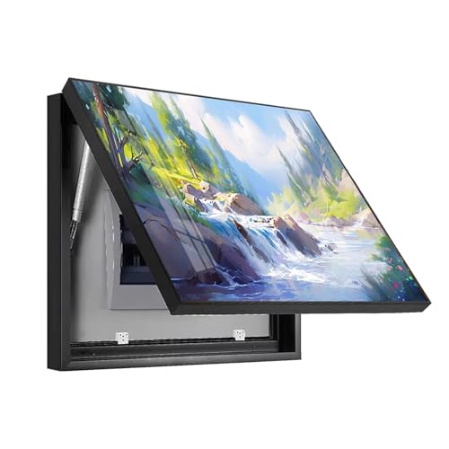 Schutzschaltertafel Aufklappen Elektrizitätskasten Abdeckung Malerei Bemalung Elektrischer Schaltkästen Küche(D,40x30cm) von GHHQQZ