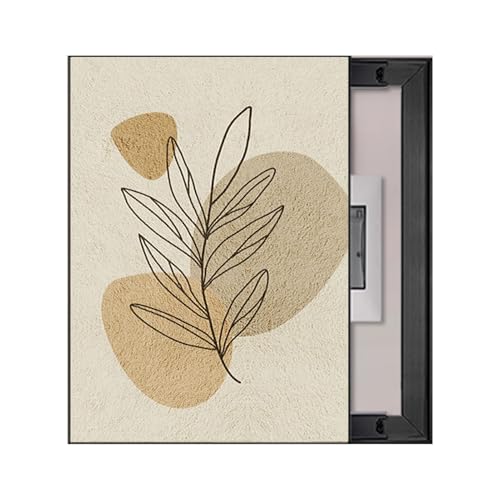 Sicherungskastenabdeckung Malerei Vertikal Verteilerkastenabdeckung Zählerkastenmalerei Schlafzimmer(D,40x60cm) von GHHQQZ