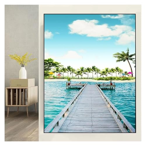 Versteckte Unterbrecher-Abdeckung Kreativ Dekoratives Abnehmbar Modern Verteilerkastens Gemälde Versteckter Zählerkasten Zählerkastenabdeckung(B,60x80cm) von GHHQQZ