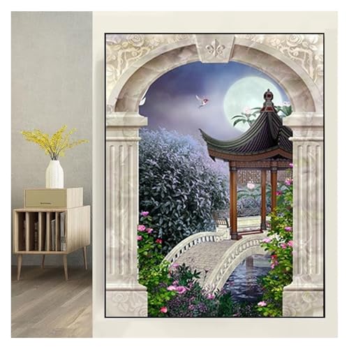Versteckte Unterbrecher-Abdeckung Kreativ Dekoratives Abnehmbar Modern Verteilerkastens Gemälde Versteckter Zählerkasten Zählerkastenabdeckung(F,40x50cm) von GHHQQZ
