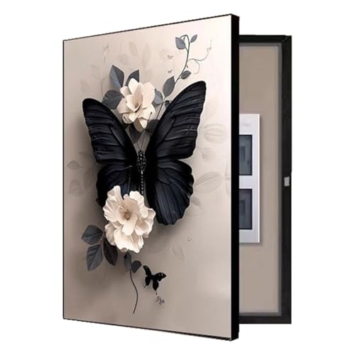 Verteilerkasten Dekoration Linke Klappe Zählerkasten Versteckte Malerei Sicherungskastenabdeckung Lackiert Korridor(A,50x70cm) von GHHQQZ