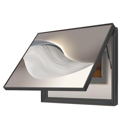 Zählerkasten Dekoration Hydraulisches Hochkipp Abdeckung Stromzählers Dekorative Malerei Elektrizitäts Verteilerkasten Wandkunst Speisesaal(B,50x40cm) von GHHQQZ