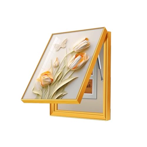 Zählerkasten Dekorative Malerei Vertikal Sicherungskasten Abdeckung Abdeckung des Unterbrecherkastens Schlafzimmer(A,30x40cm) von GHHQQZ