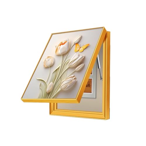Zählerkasten Dekorative Malerei Vertikal Sicherungskasten Abdeckung Abdeckung des Unterbrecherkastens Schlafzimmer(C,50x70cm) von GHHQQZ