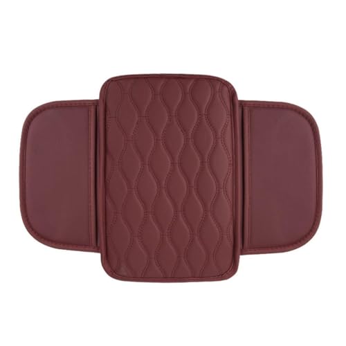 Auto Armlehnen Polster für Jeep Avenger Cherokee Commander Grand Commander, PU Leder Armlehnenkissen Auflage Mittelkonsole Armlehnenkissen Auto Armlehne Box Pad,B von GHHVM