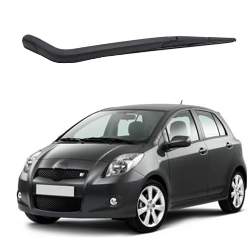 Auto Heckscheibenwischer für Yaris Japan gebaut 2005-2011, Scheibenwischer Heckwischer-Set Heckscheibenwischerblatt Heckwischerarm Ersatz von GHHVM