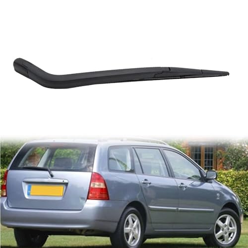 GHHVM Auto Heckscheibenwischer für Corolla Wagon Estate 2002-2007, Scheibenwischer Heckwischer-Set Heckscheibenwischerblatt Heckwischerarm Ersatz von GHHVM
