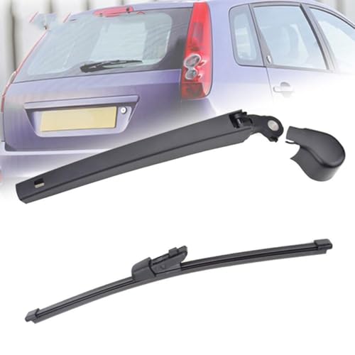 GHHVM Auto Heckscheibenwischer für Ford Ford Fiesta MK5 Fließheck 2002-2008, Scheibenwischer Heckwischer-Set Heckscheibenwischerblatt Heckwischerarm Ersatz GHHVM Auto Heckscheibenwischer für Ford Ford Fiesta MK5 Fließheck 2002-2008, Scheibenwischer Heckwischer-Set Heckscheibenwischerblatt Heckwischerarm Ersatz von GHHVM